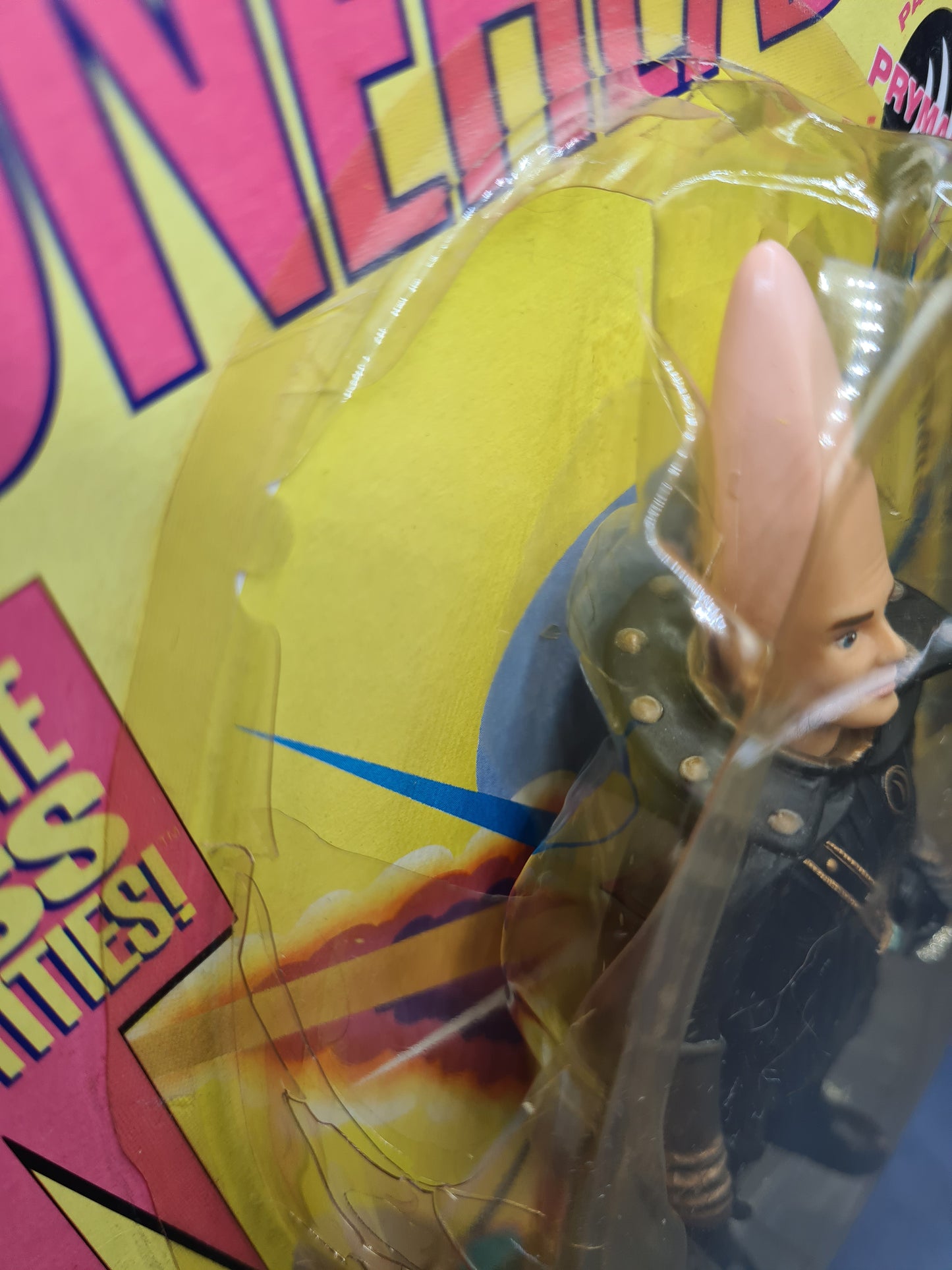 Coneheads PRYMAAT Full Flight Uniform 90s Action Figure Playmates 1993 Cracked Bubble W4