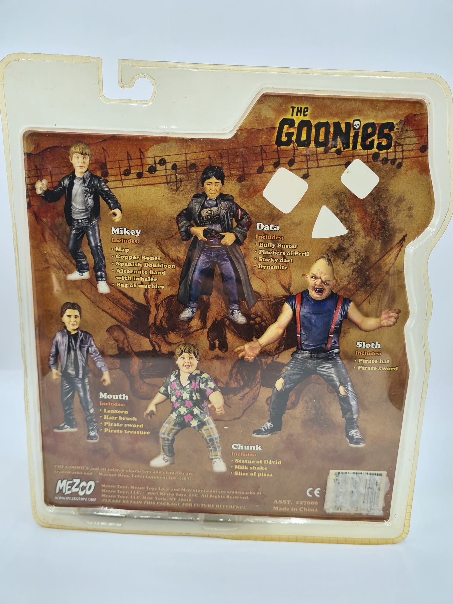 The Goonies Data Movie Action Figure Mezco Toys 2007