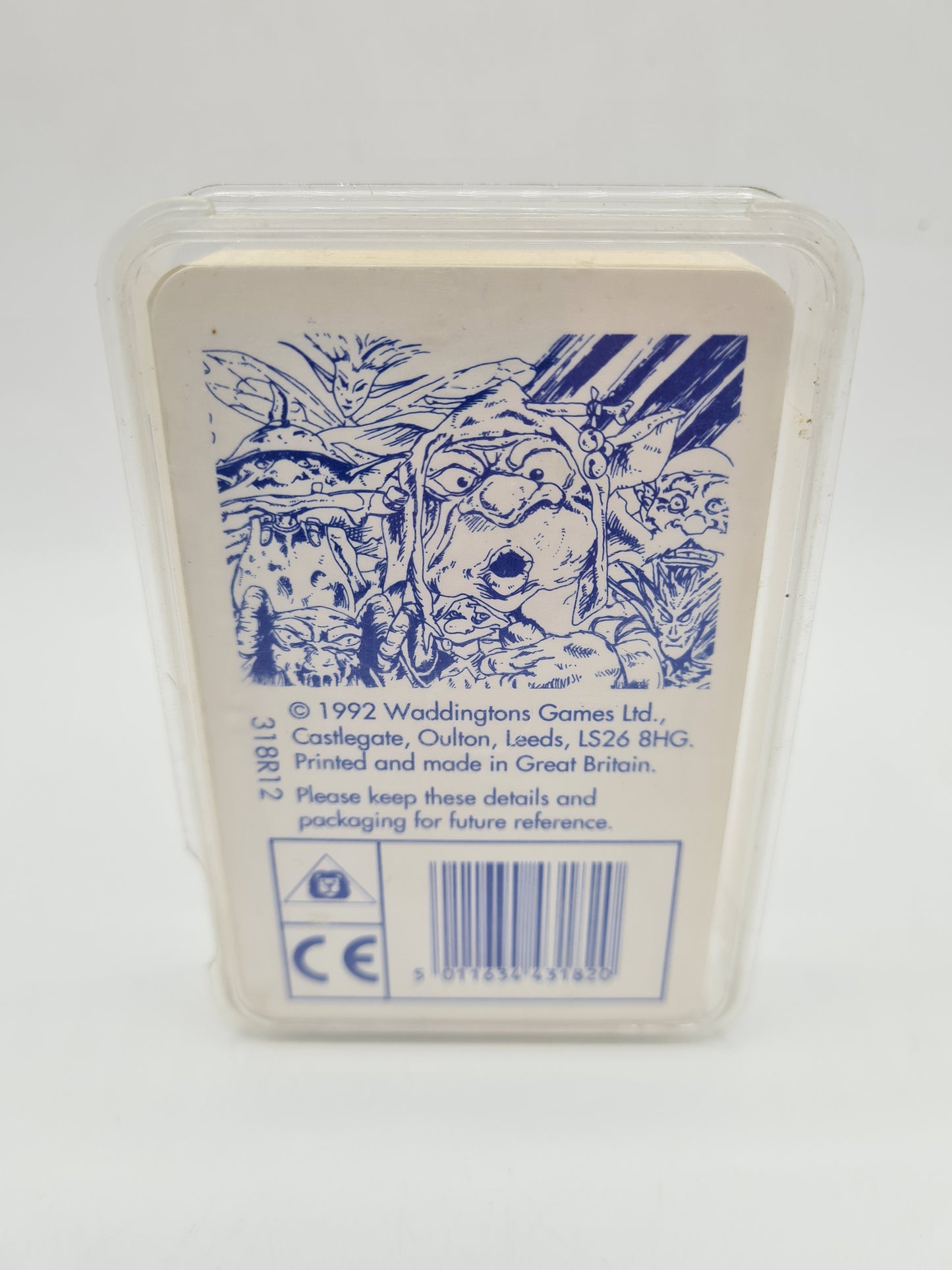 Super Top Trumps Goblins & Faeriefolk 1992 Warrington 90s W4