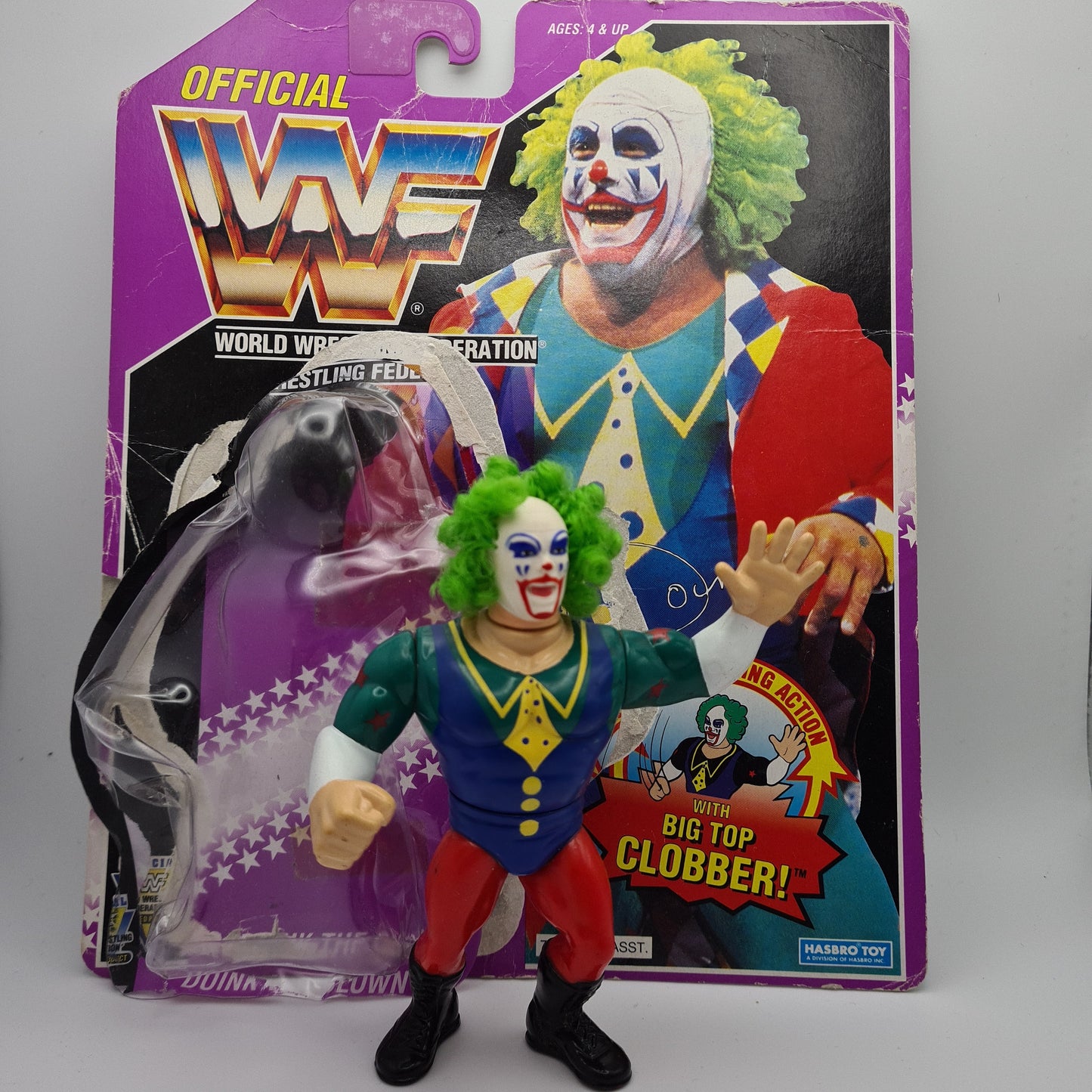 Doink The Clown WWF Hasbro Action Figure 1993