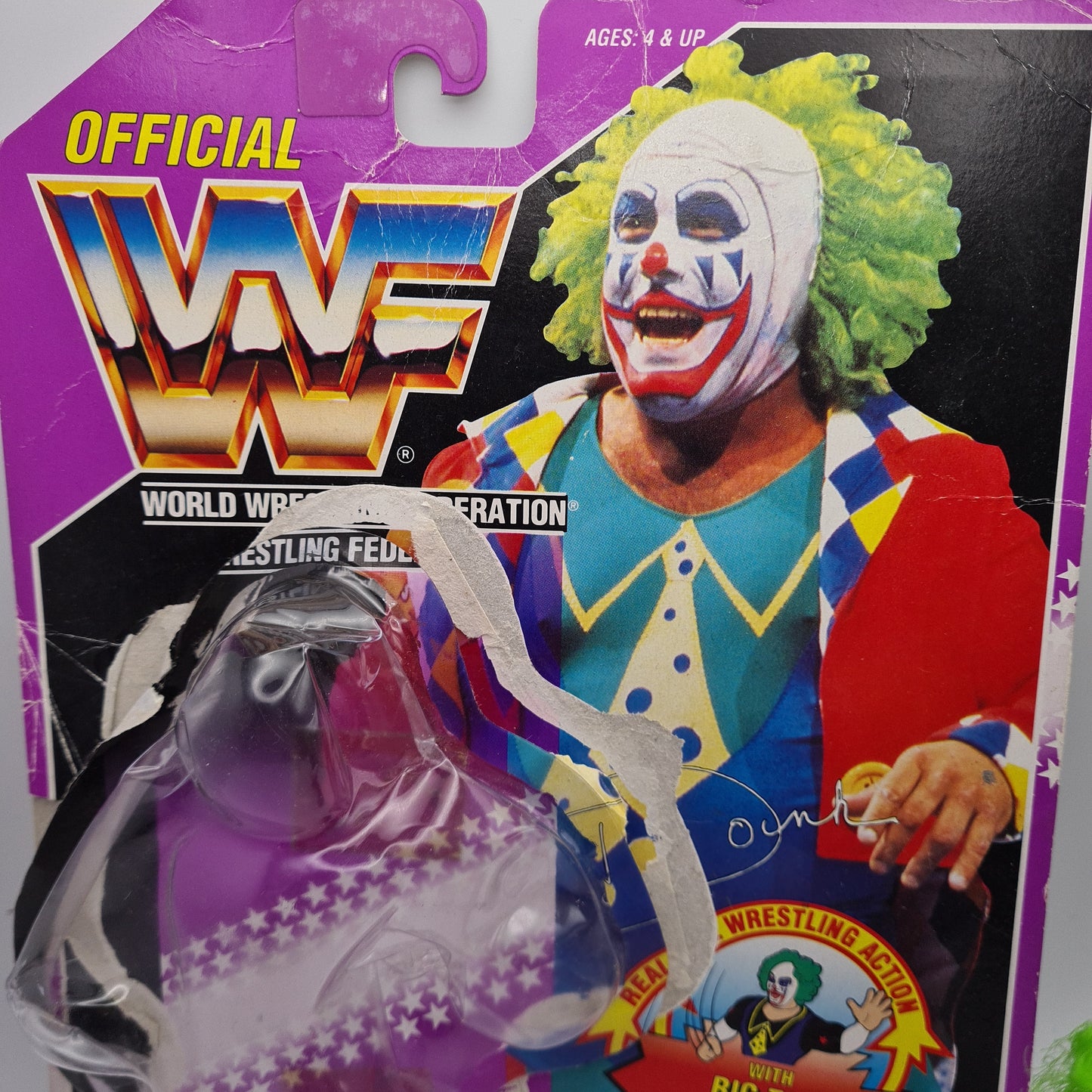 Doink The Clown WWF Hasbro Action Figure 1993