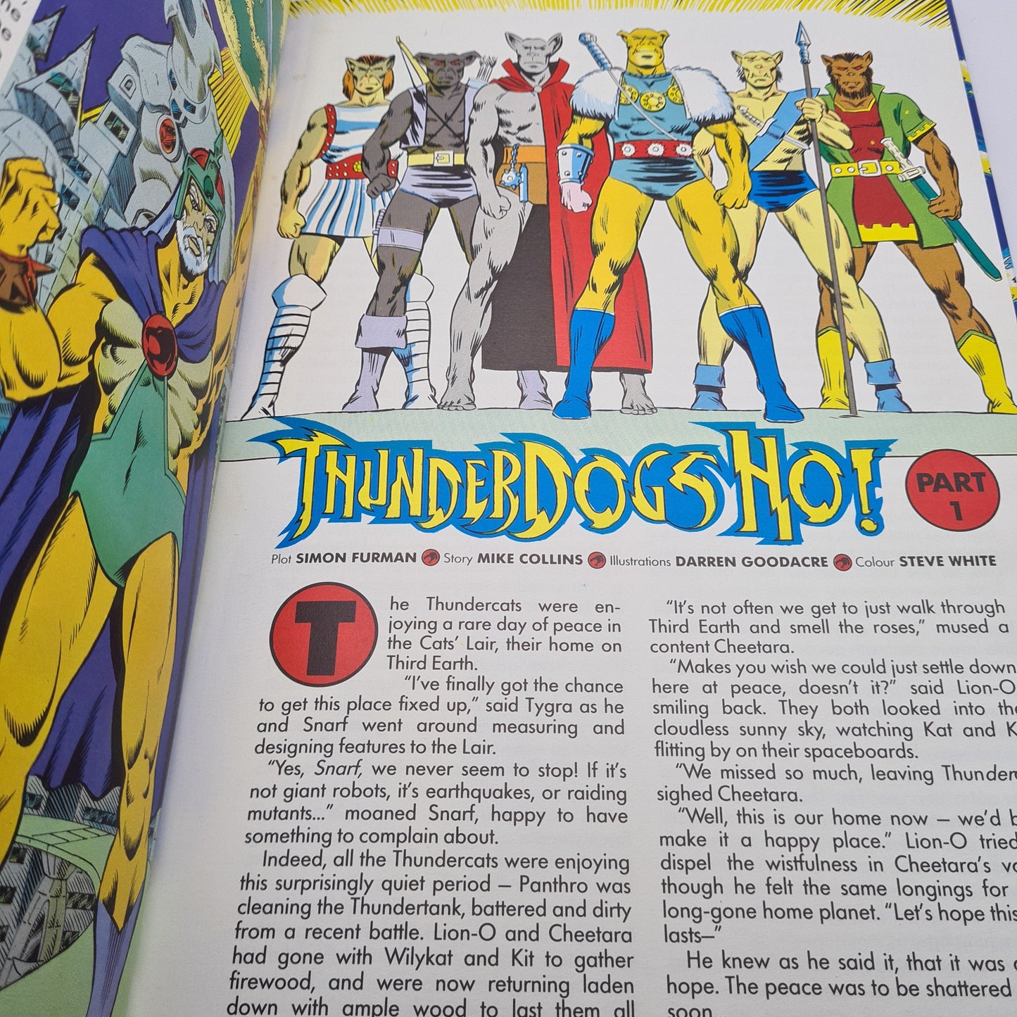 Thundercats Annual Book Marvel 1989