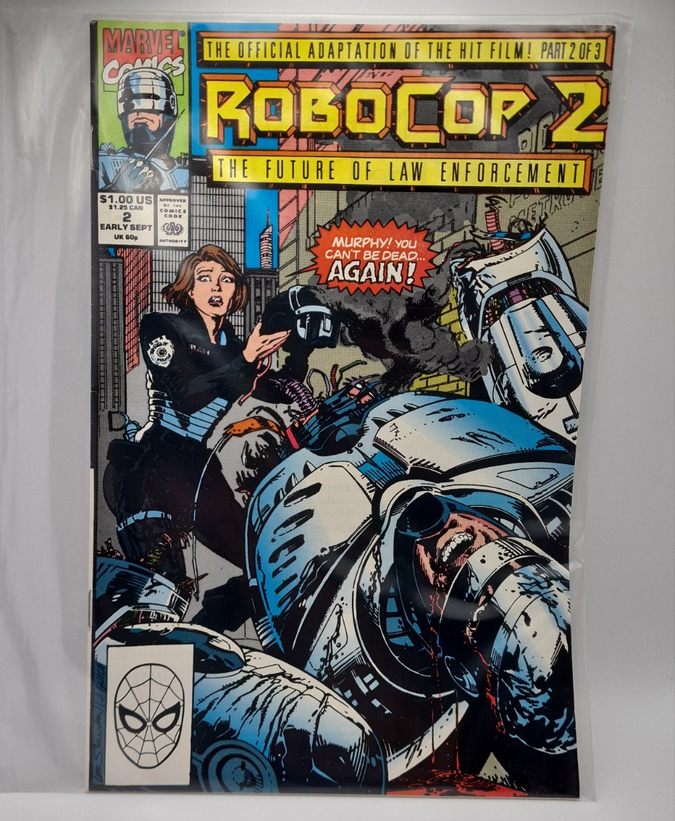 Robocop 2 Comic Book #2 Marvel