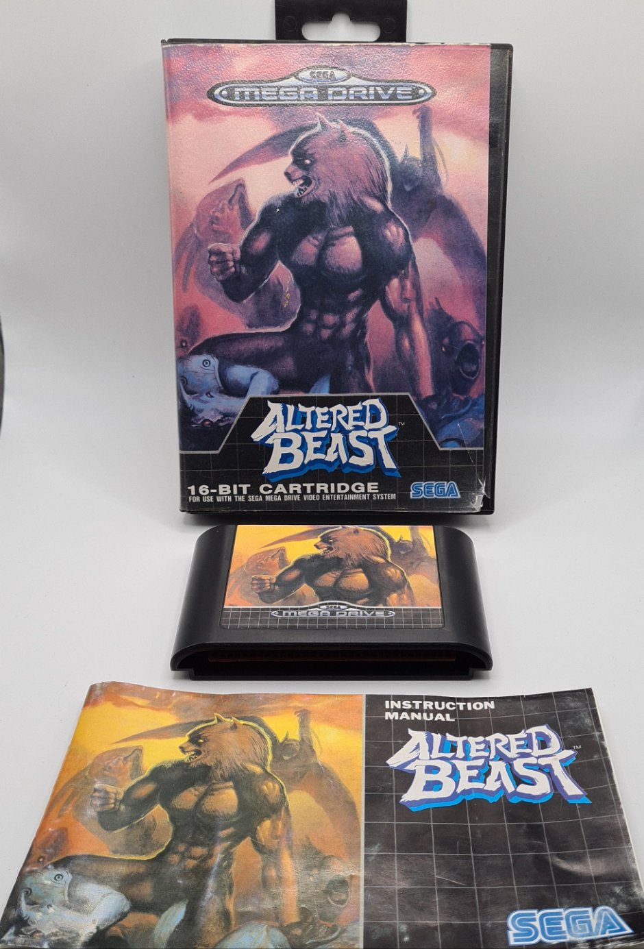 Alterd Beast 1990 Sega Megadrive Game W3