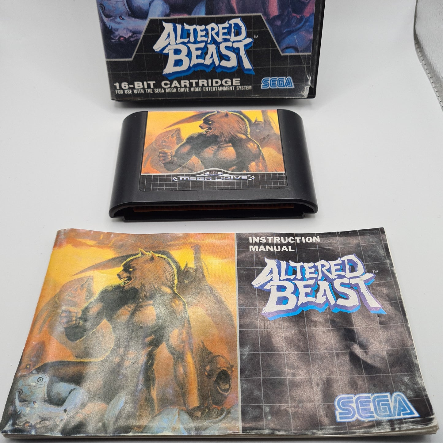 Alterd Beast 1990 Sega Megadrive Game W3