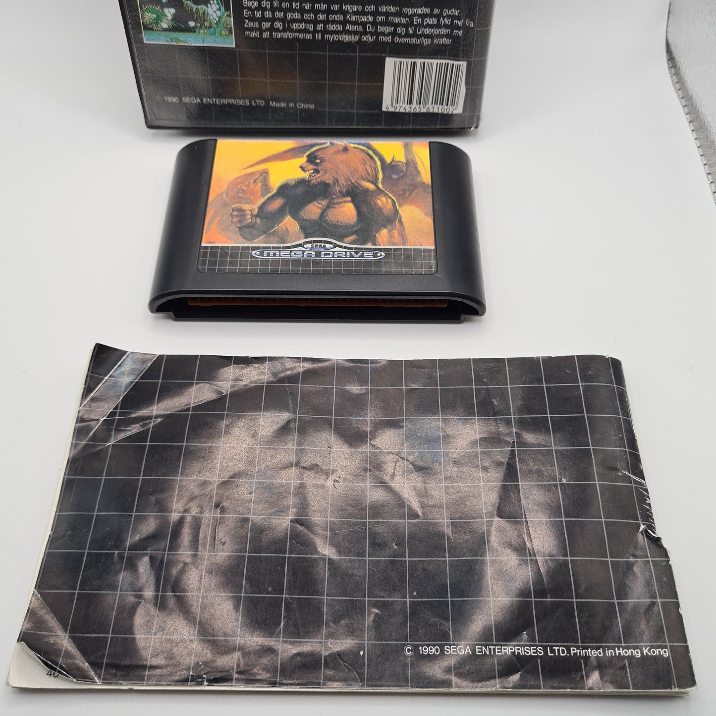 Alterd Beast 1990 Sega Megadrive Game W3
