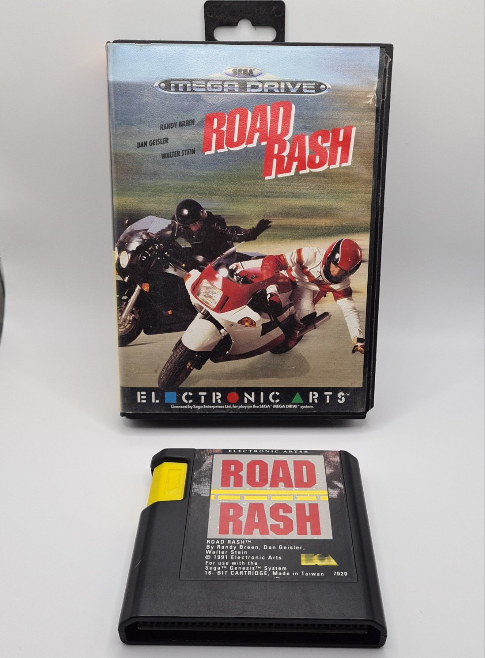 Road Rash Sega Mega Drive Used 1991 W3