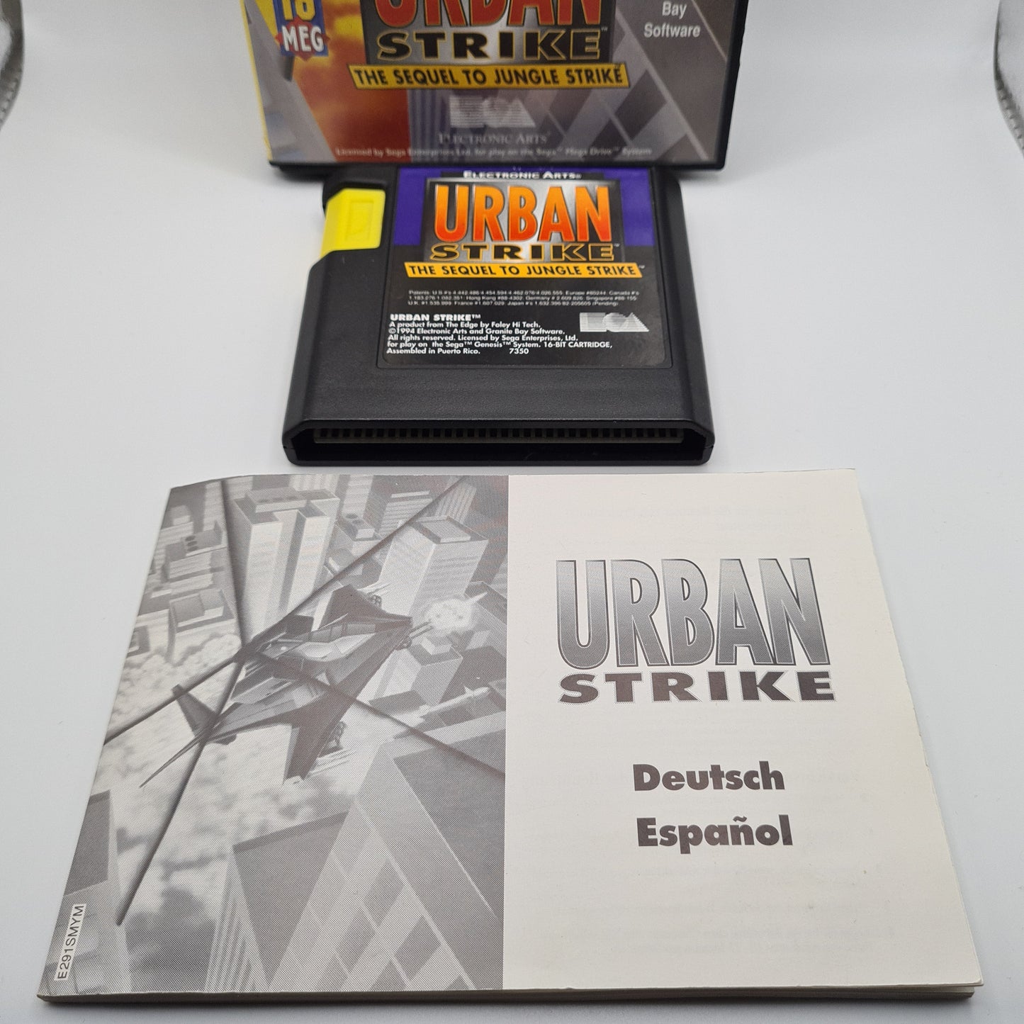 Urban Strike Sega Mega Drive 1994 Game W3
