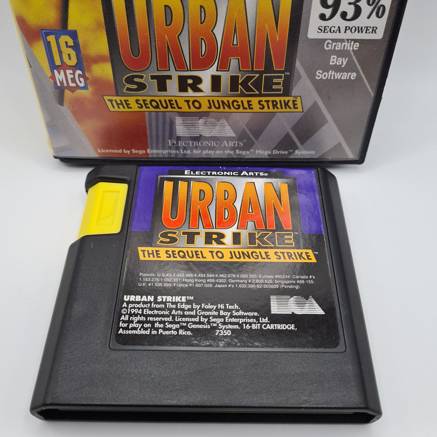Urban Strike Sega Mega Drive 1994 Game W3