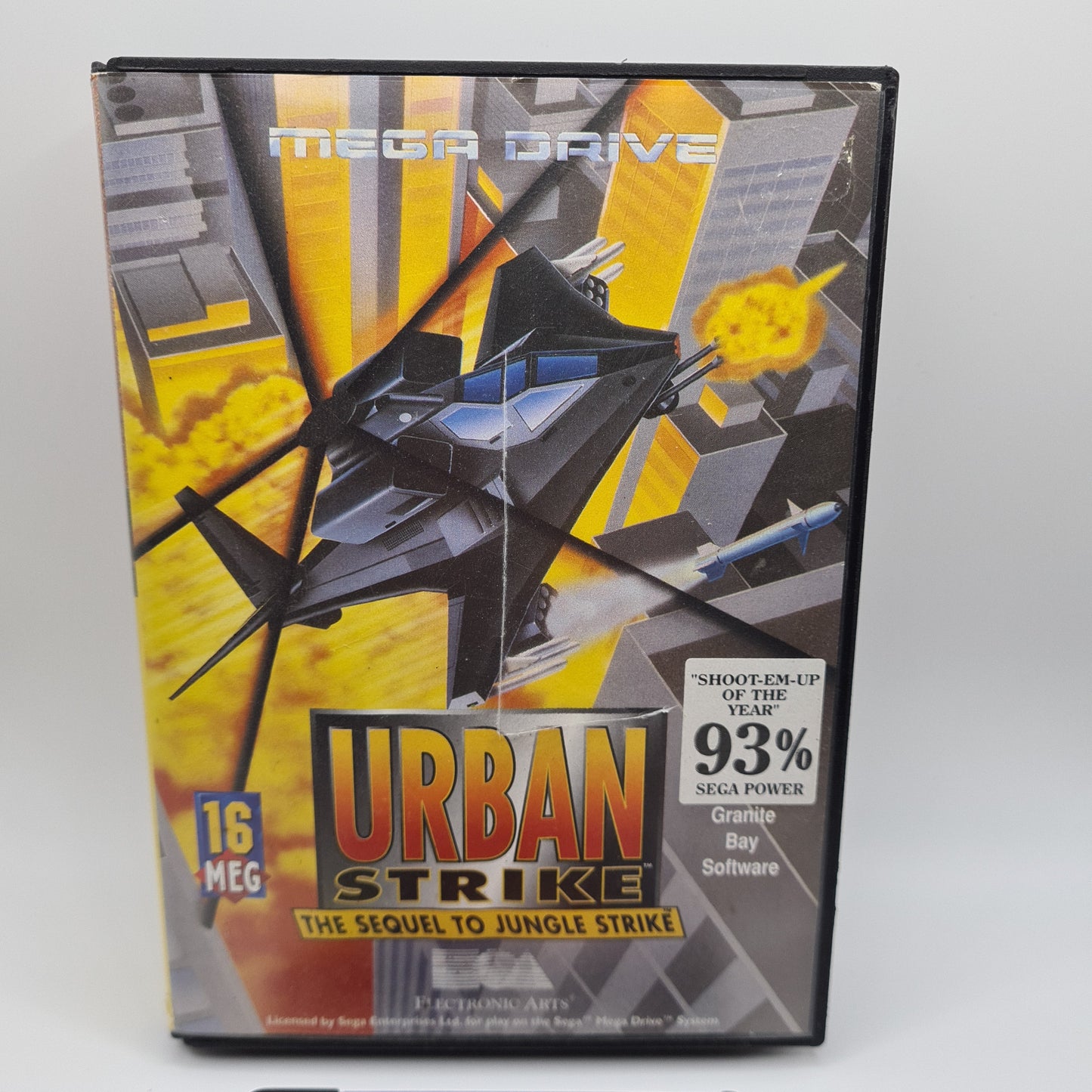 Urban Strike Sega Mega Drive 1994 Game W3