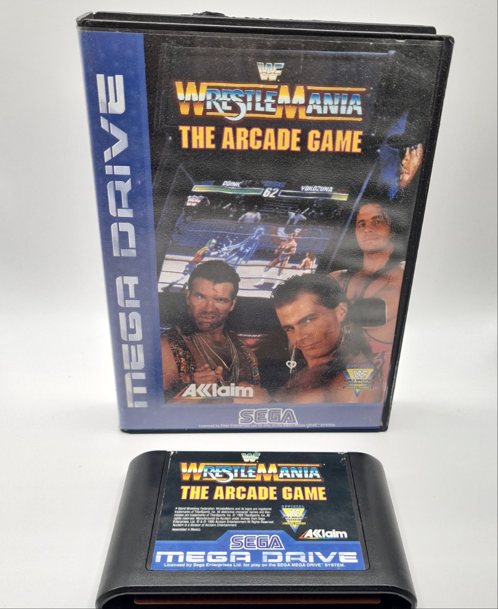 WWF Wrestlemania The Arcade Game Sega Megadrive W3