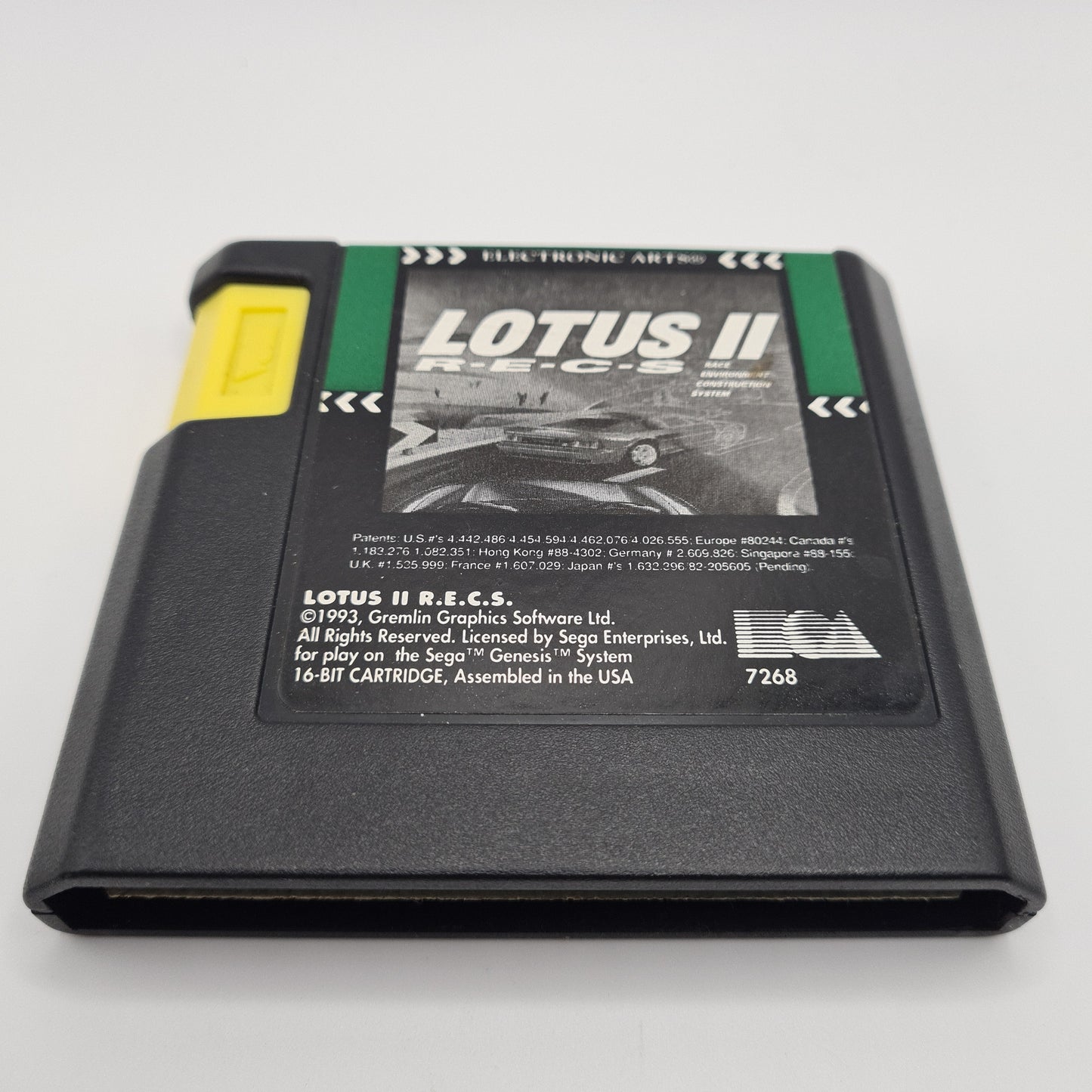 Lotus 2 R.E.C.S Sega Megadrive W3