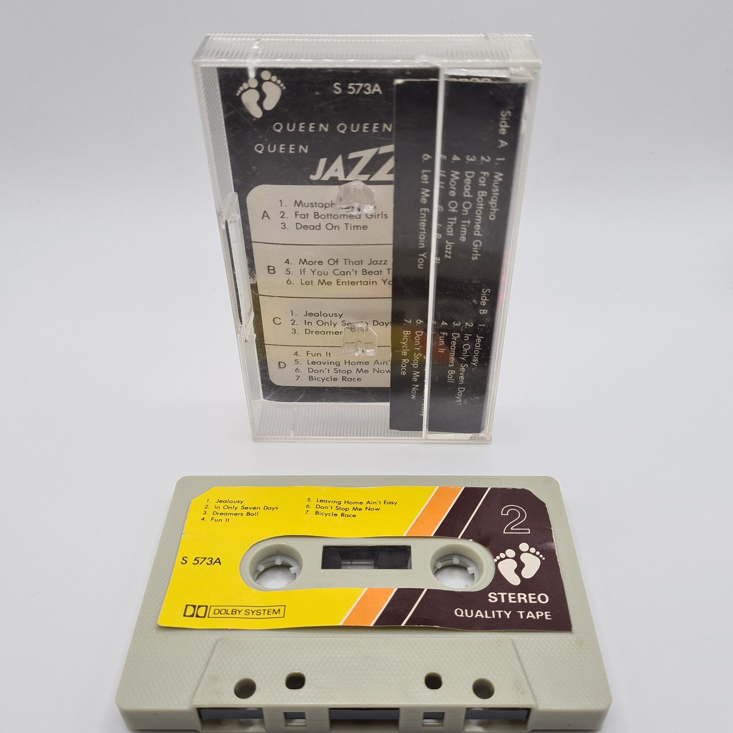 Queen Jazz Cassette Tape