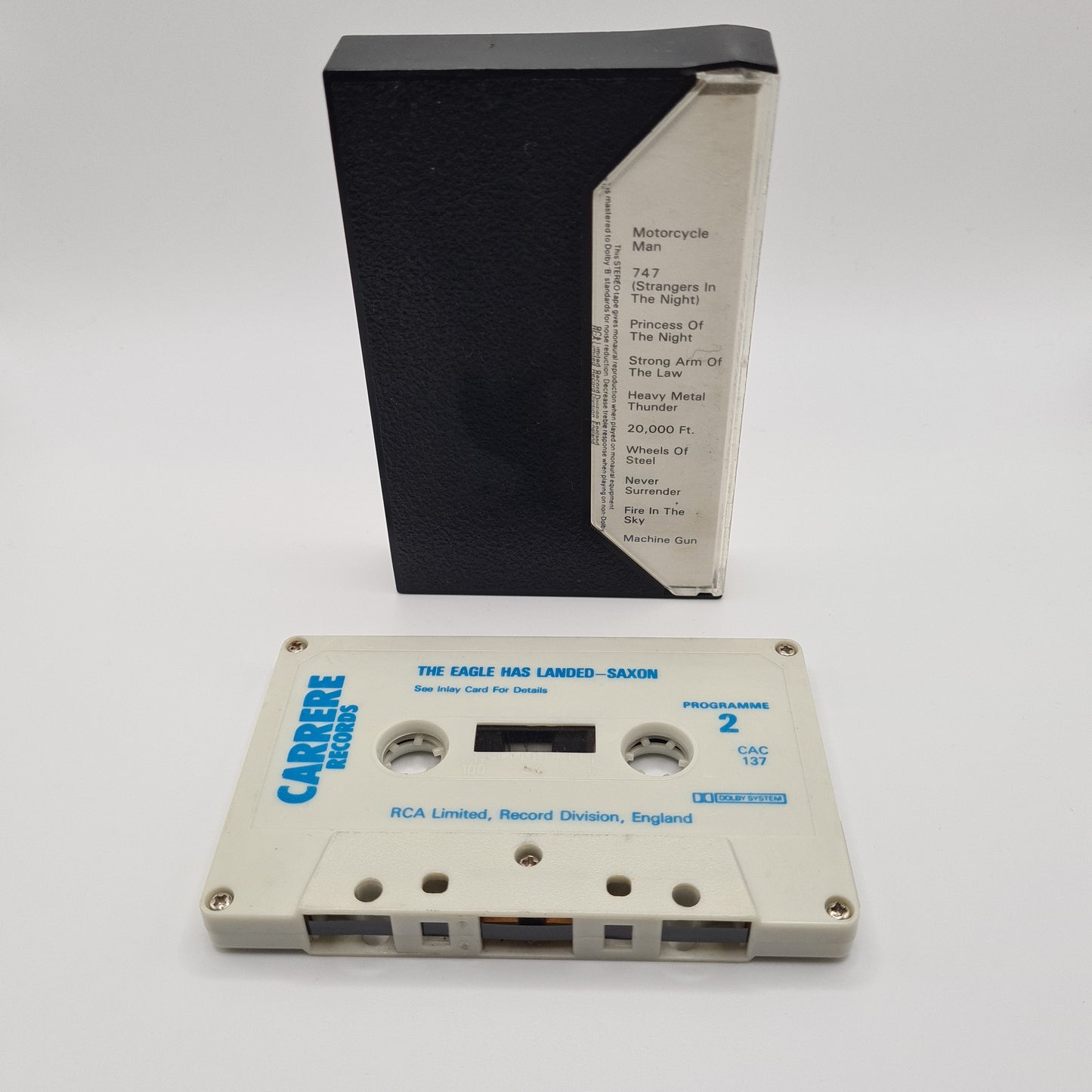 Saxon The Eagle Has Landed Cassette Tape