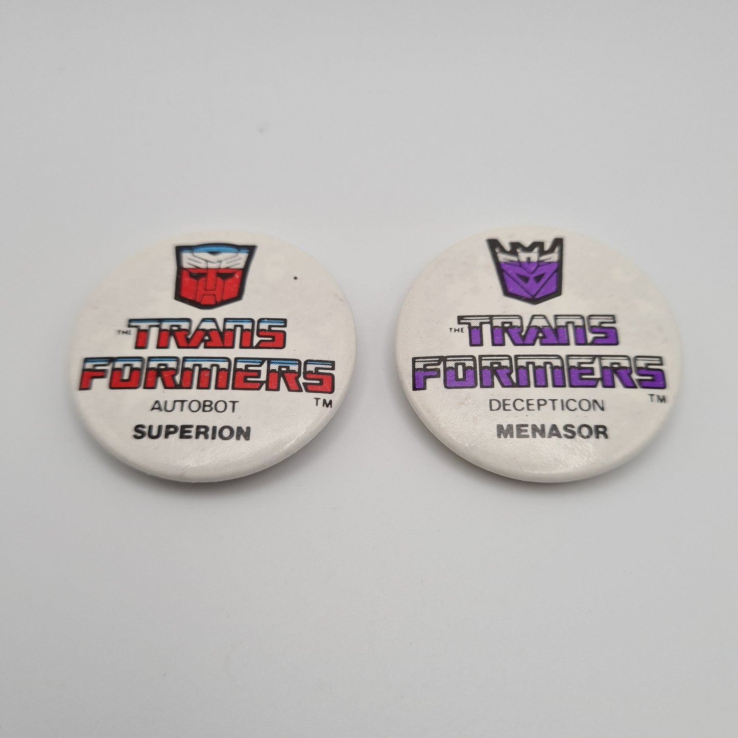 Transformers Retro Badges