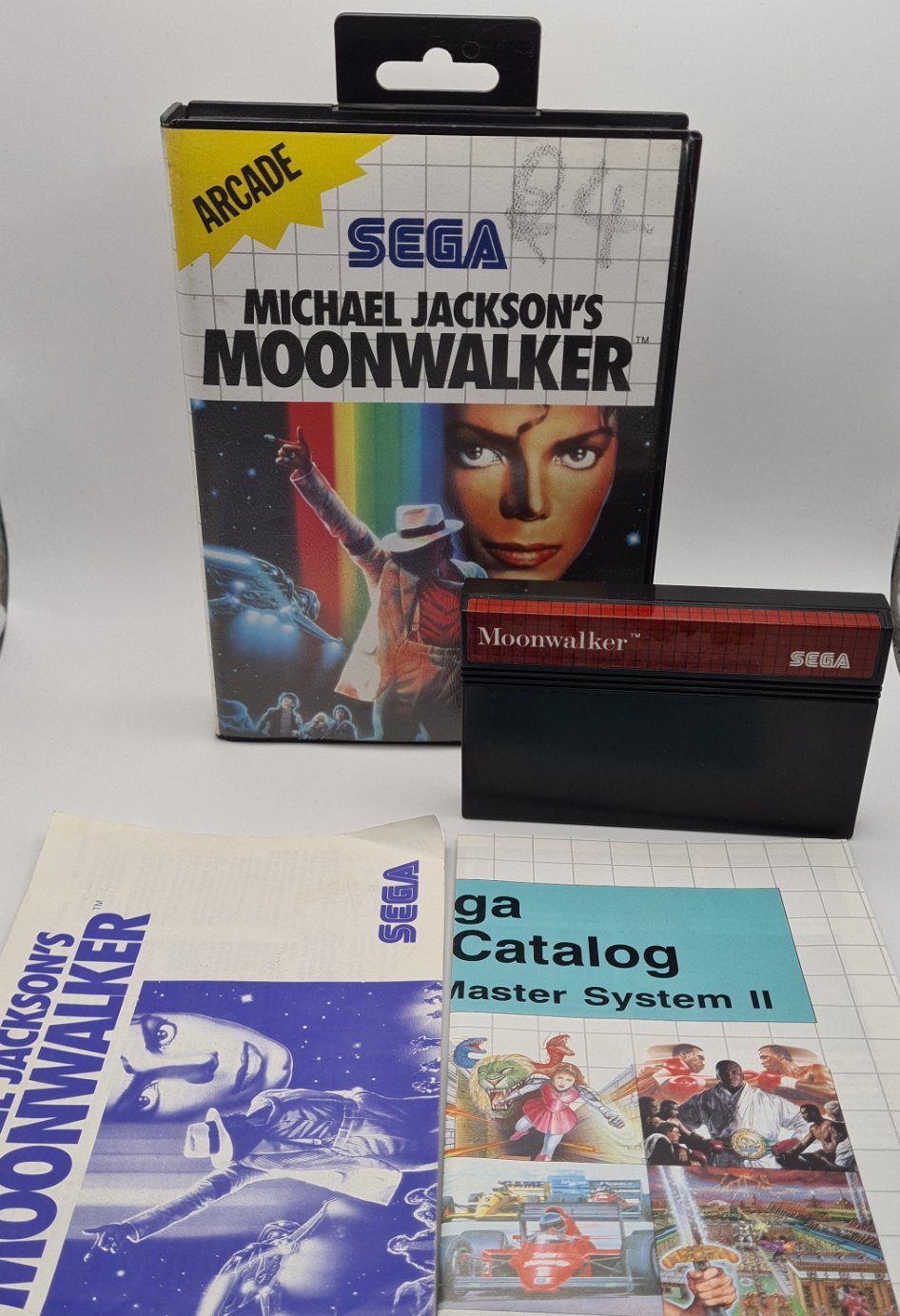 Michael Jackson's Moonwalker Sega Master System W4