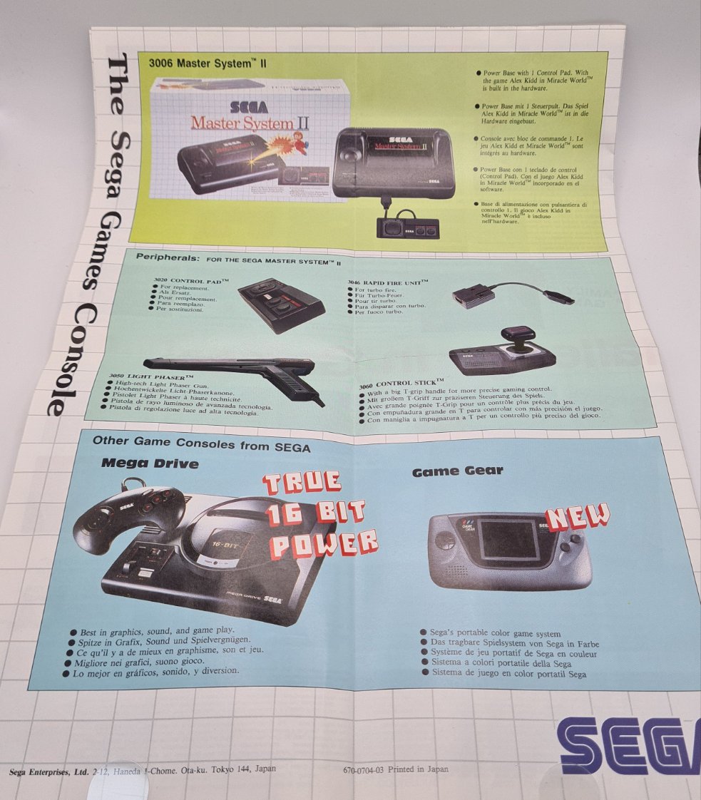 Michael Jackson's Moonwalker Sega Master System W4