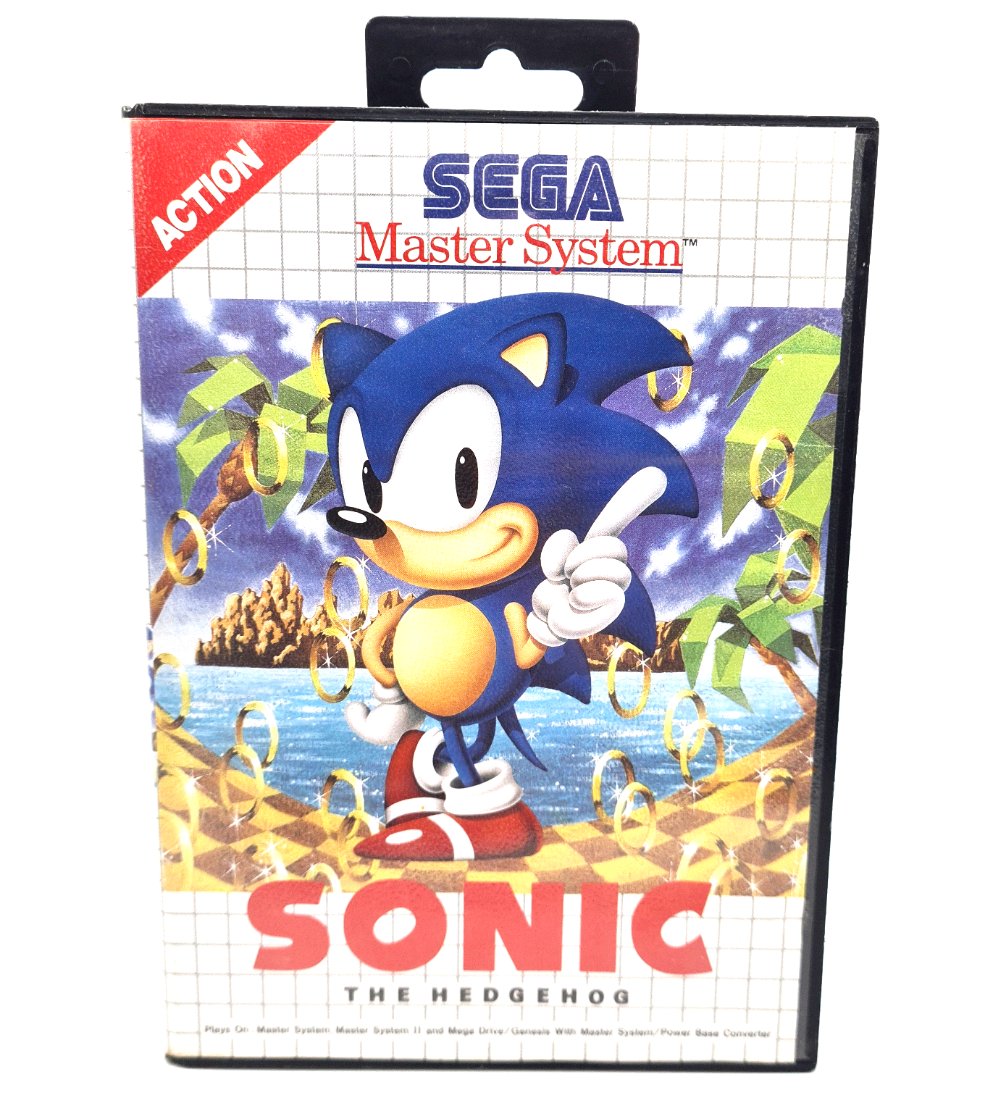 Sonic The Hedgehog Sega Master System Game W5