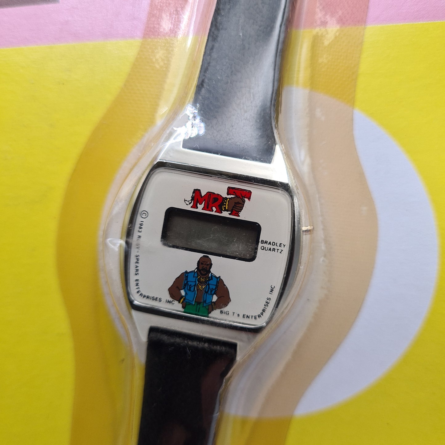 Mr T LCD Retro Collectable Watch Sealed 1983 80s W5