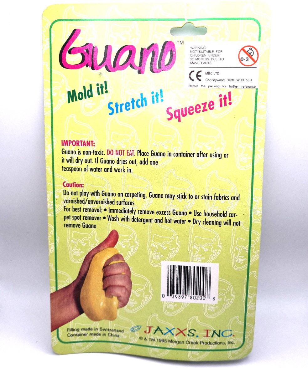 Ace Ventura Guano 1995 Retro Collectable W5