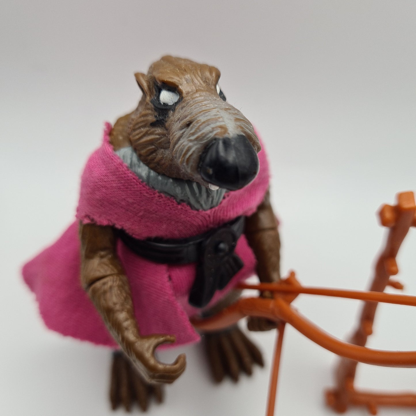 Teenage Mutant Ninja Turtles Splinter Near 1988 Action Figure Complete W5