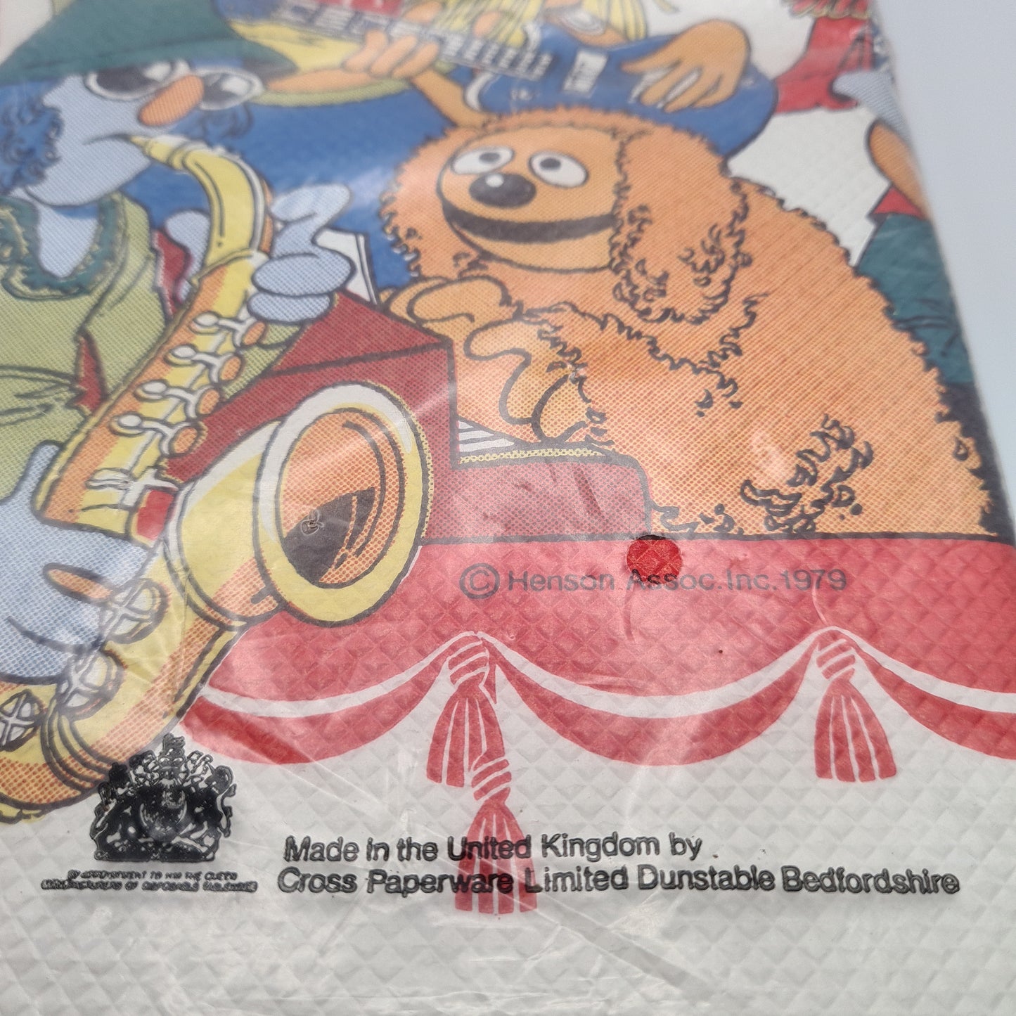 The Muppets Disney Vintage Tablecover 1979 W6