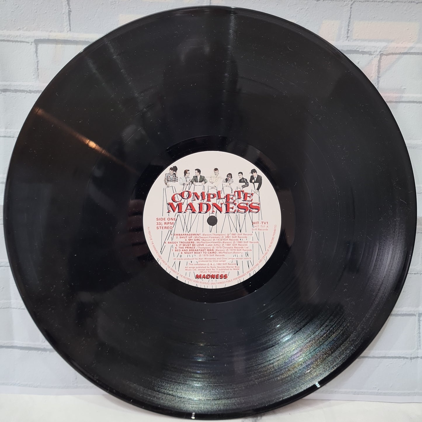 Madness (Complete) 16 Hit Tracks 12" Vinyl
