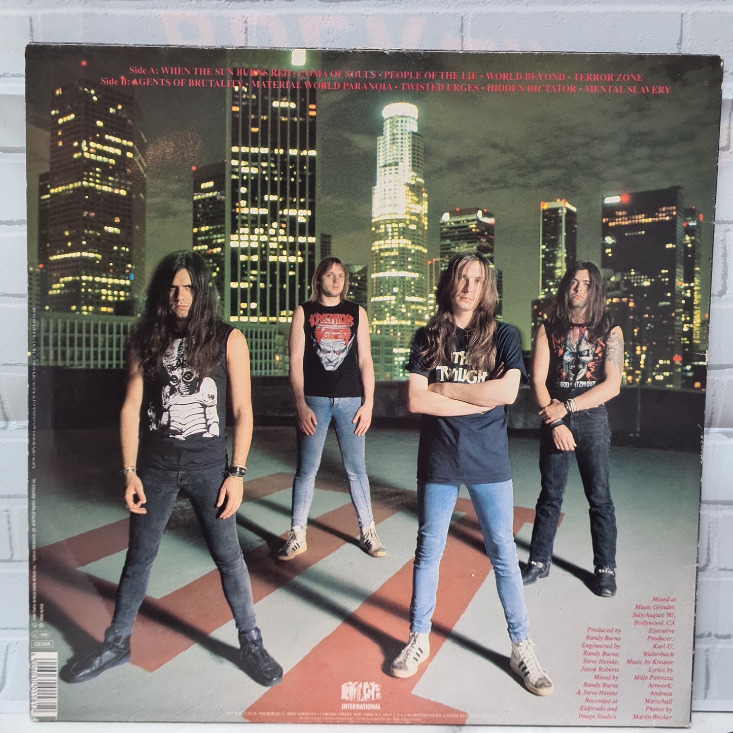 Kreator 'Coma Of Souls' LP 12" Vinyl 1990