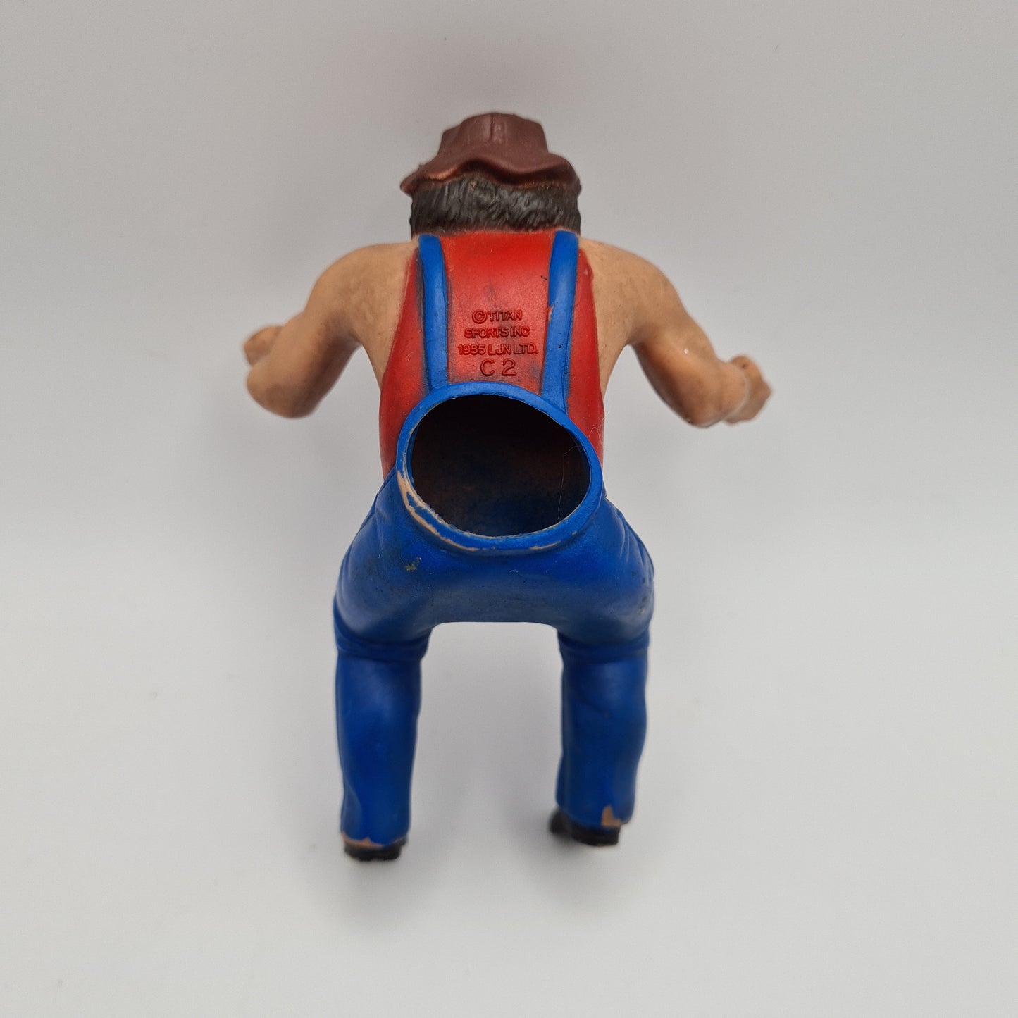 Hill BillyJim WWF LJN Finger Puppet 1985