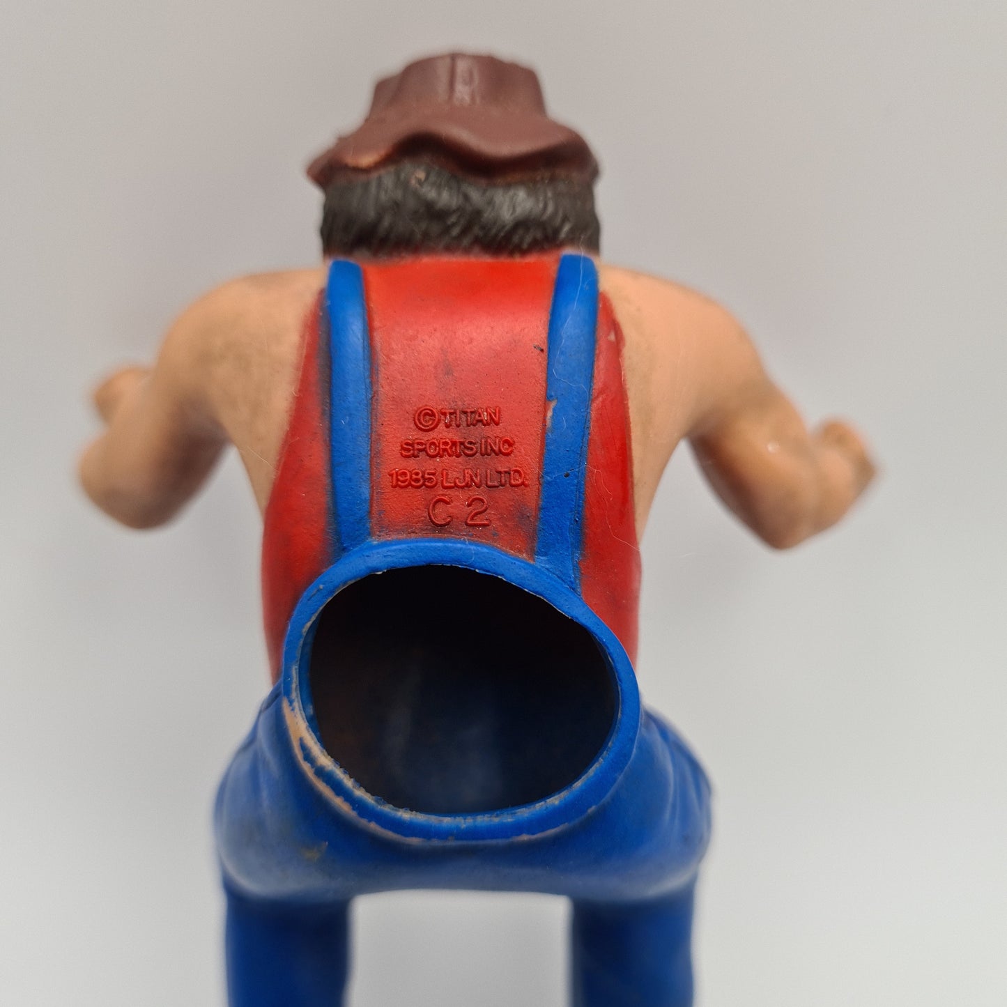 Hill BillyJim WWF LJN Finger Puppet 1985