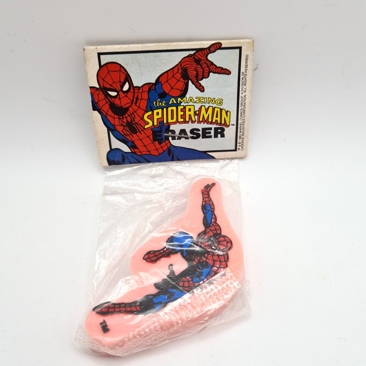 Spider-Man Retro Eraser 1983 W7