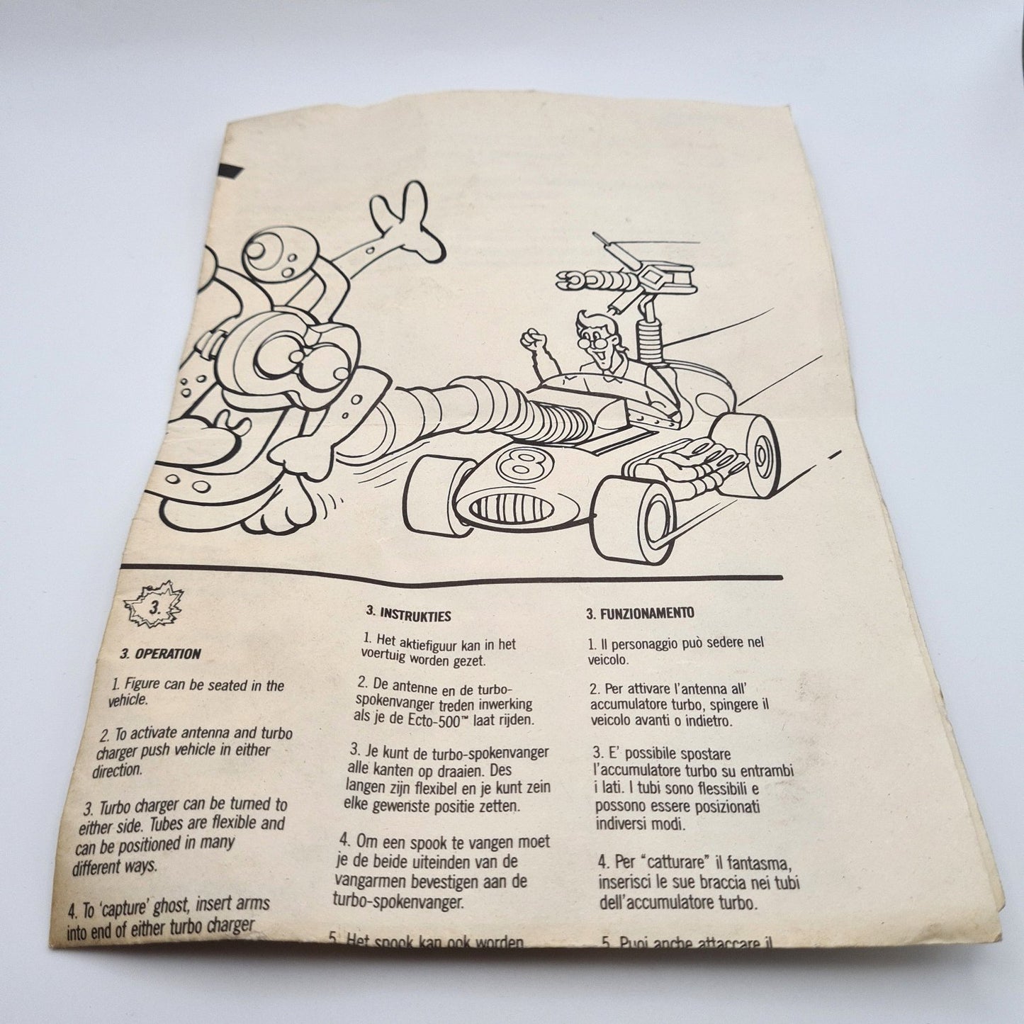 Ghostbusters Ecto 500 Instructions W7