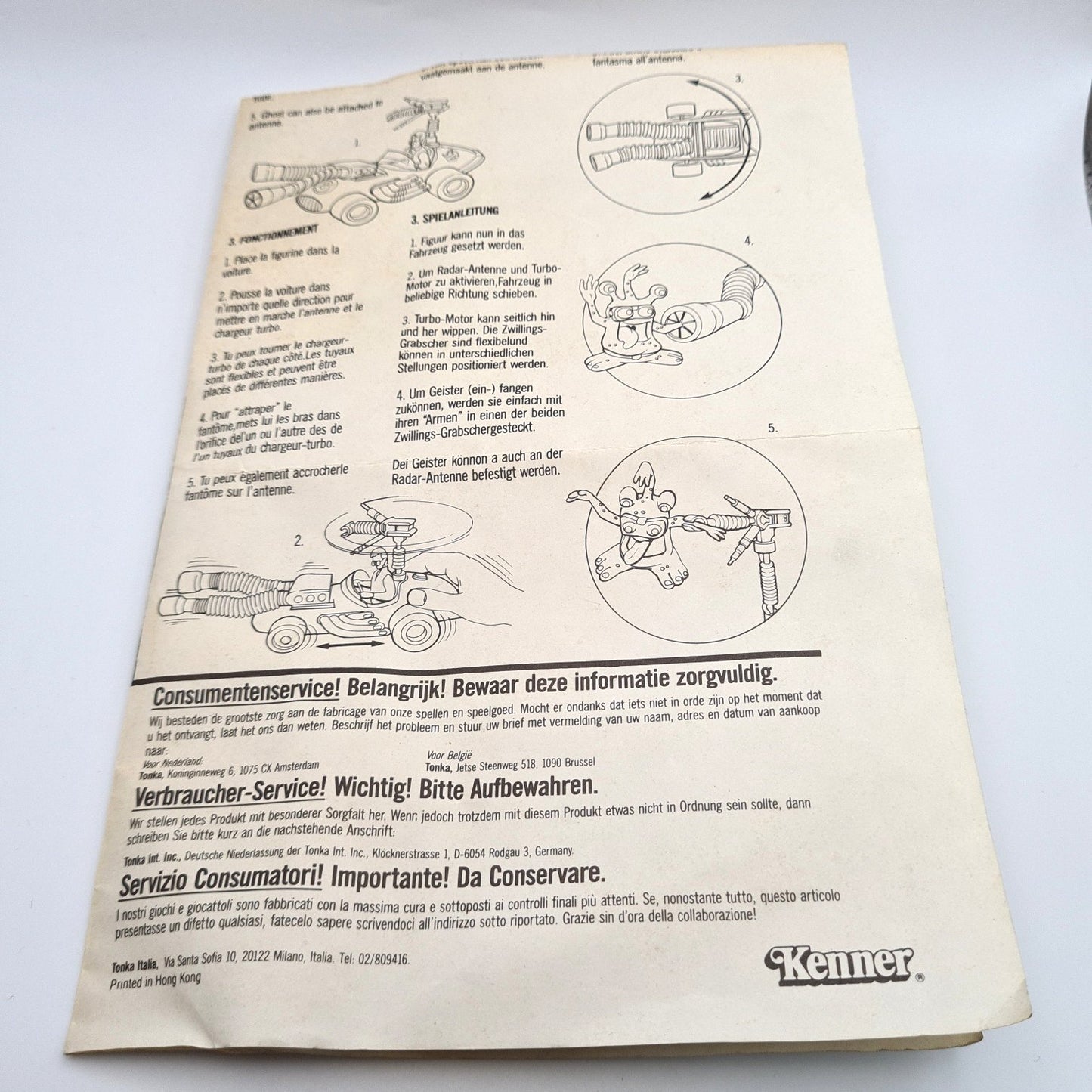 Ghostbusters Ecto 500 Instructions W7