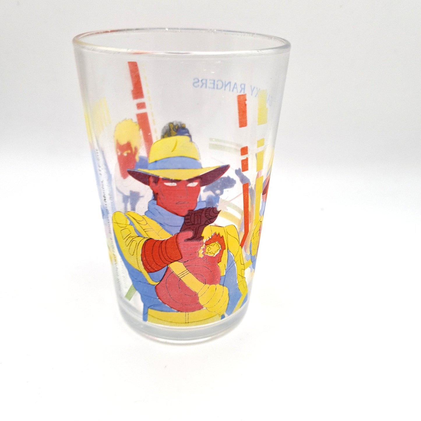 Galaxy Rangers Glass Retro Collectable 1988 W8