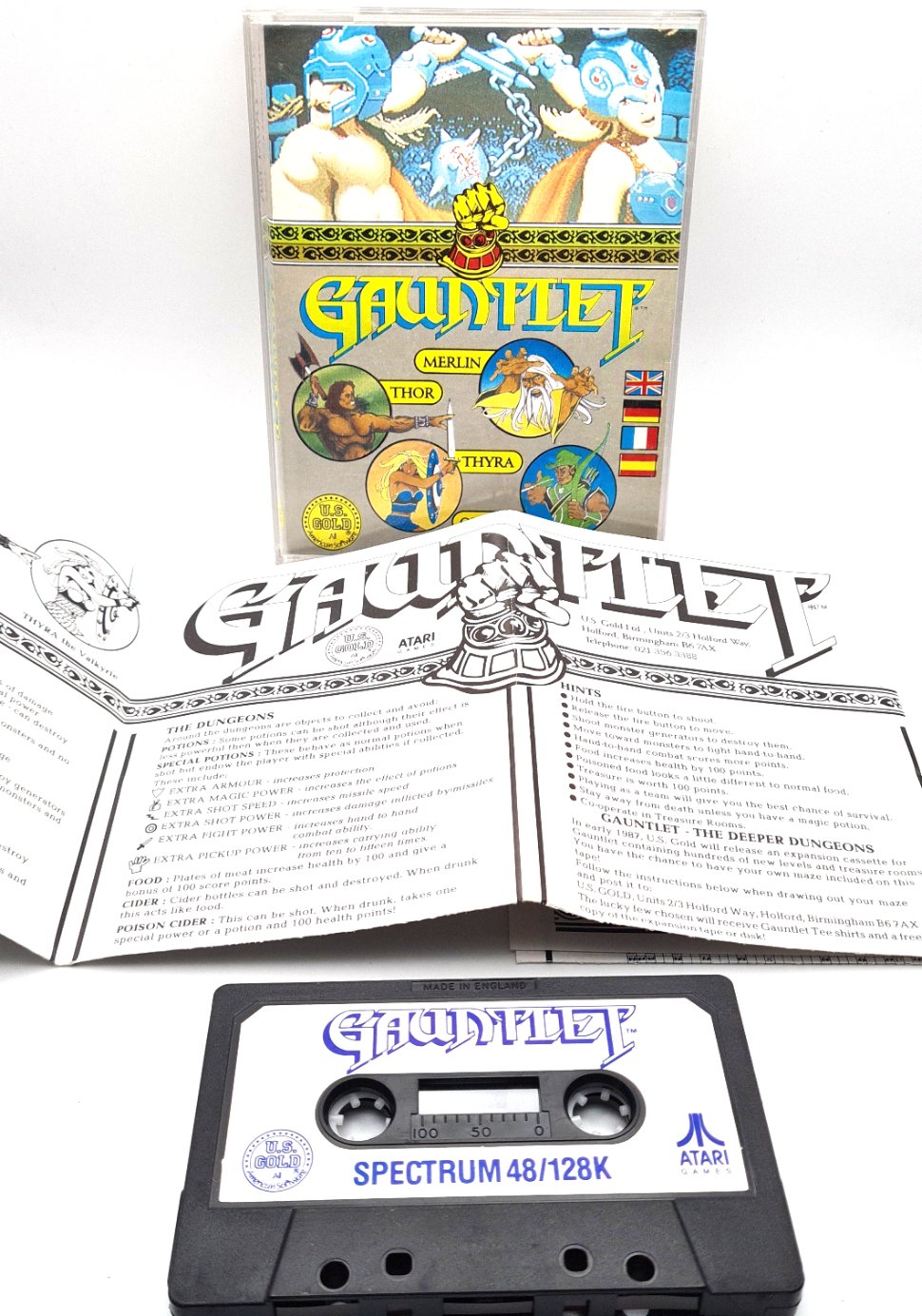Gauntlet Spectrum Computer Game W9