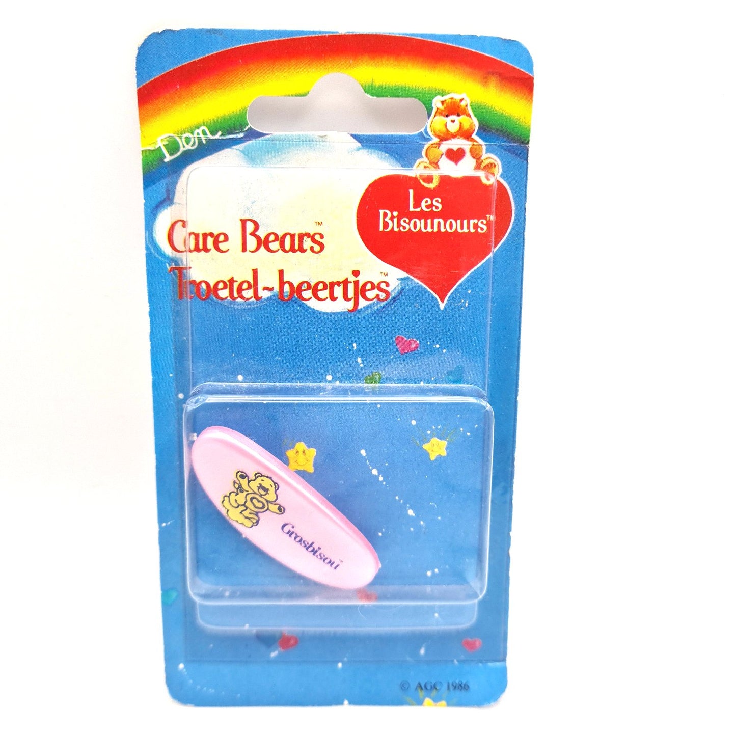 Care Bears Brooch Badge 80s W9