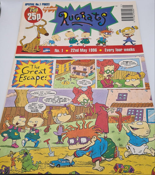 Rugrats UK Comic #1 1996 W11