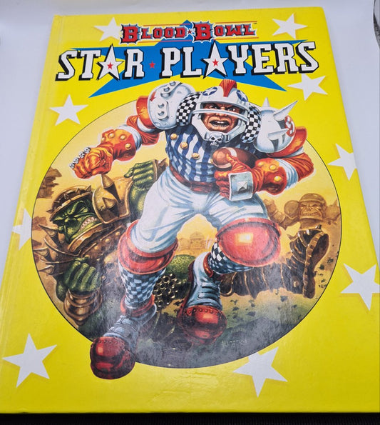 Blood Bowl Star Players Games Workshop 80s Book 1989 W11
