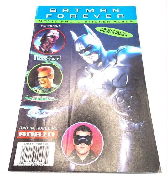 Batman Forever Movie Photo Sticker Album DC Comics W11
