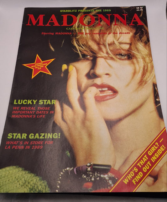 Madonna Calendia Magazine Pop Music 1989 W11