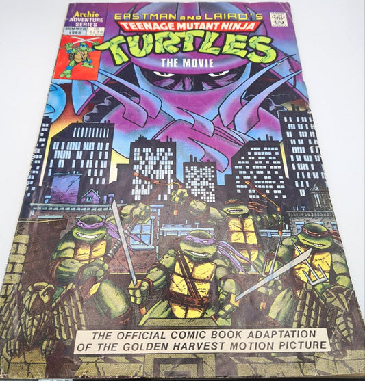 Teenage Mutant Ninja Turtles The Movie Comic 1990 W11