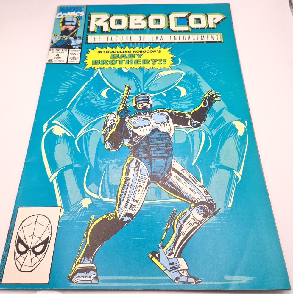 Robocop Marvel 1990 Comic #4 W11