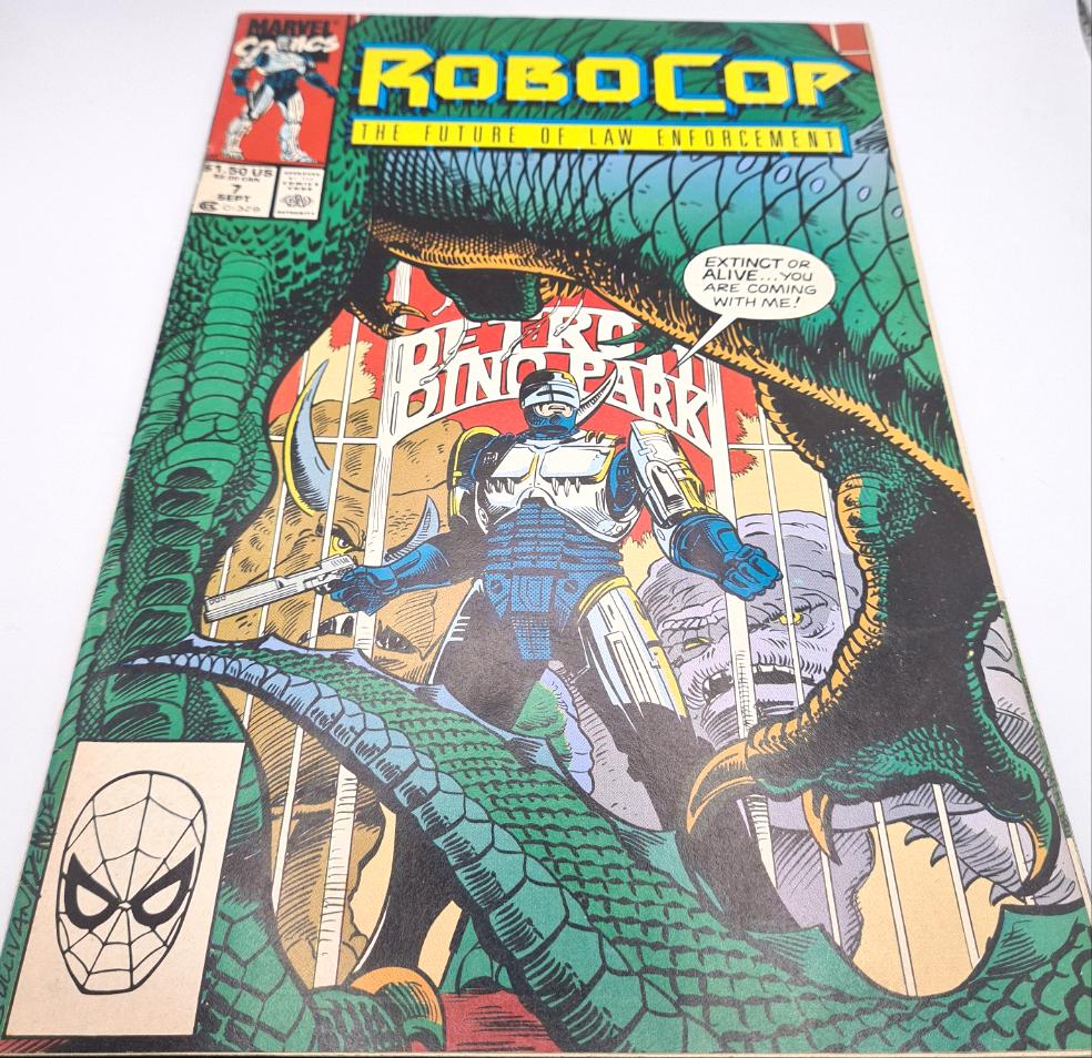 Robocop Marvel 1990 Comic #7 W11