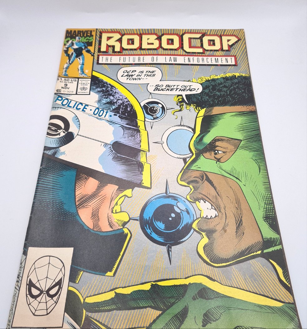 Robocop Marvel 1990 Comic #9 W11