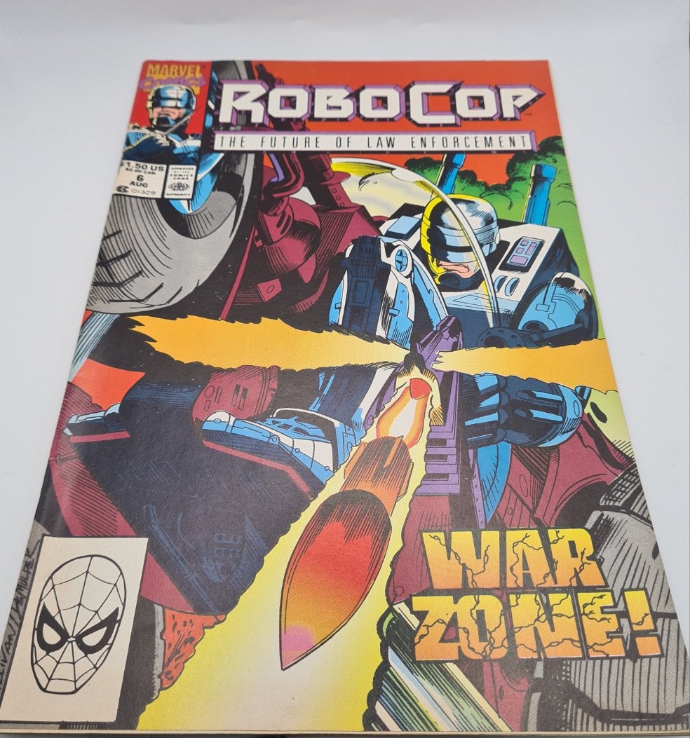 Robocop Marvel 1990 Comic #6 W11