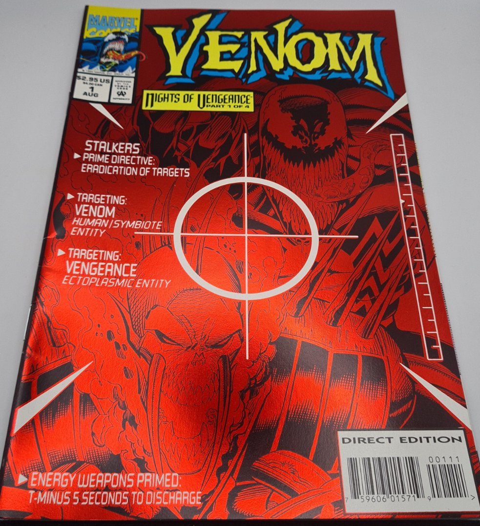 Venom Nights Of Vengeance 1994 Marvel Comic #1 W11