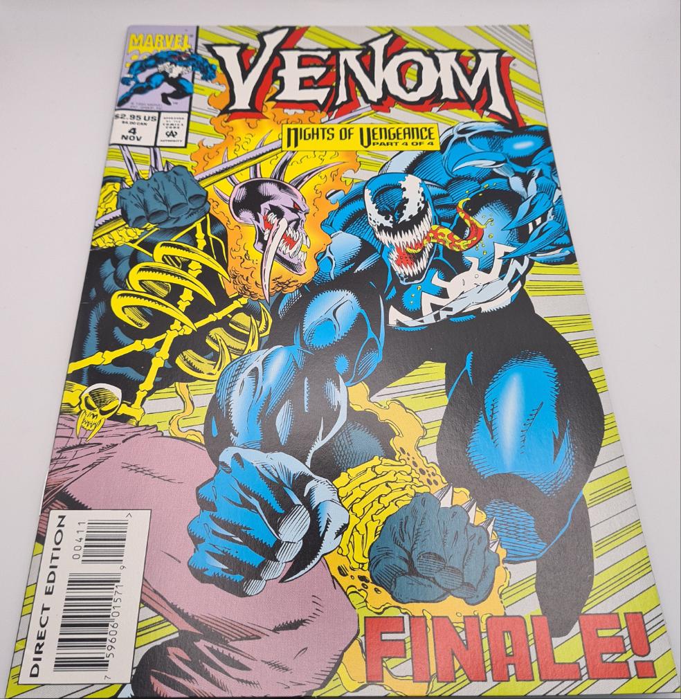 Venom Nights Of Vengeance #4 1994 Marvel Comic W11