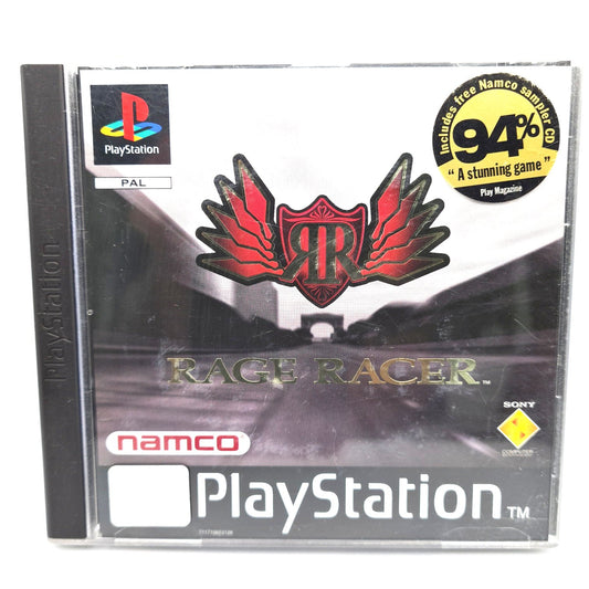 Rage Racer Sony Playststion 1 Game