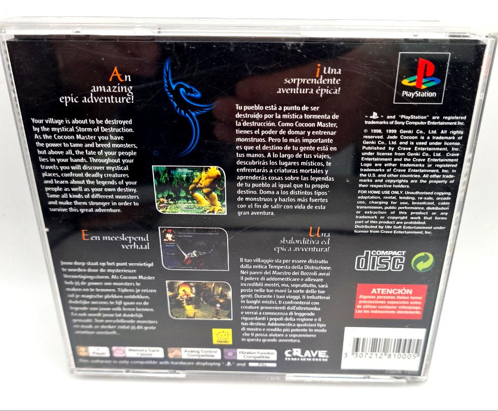 Jade Cocoon Story Of The Camamayu Sony Playstation 1 Game