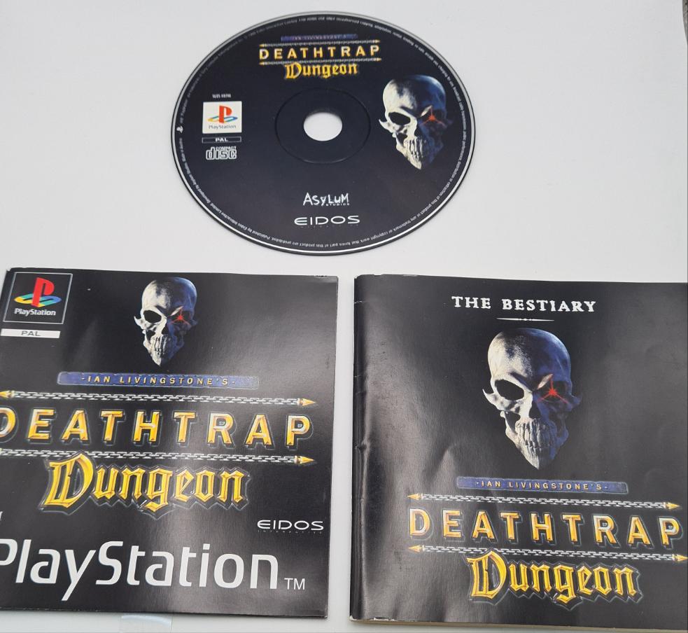 Deathtrap Dungeon Sony Playstation 1 Game